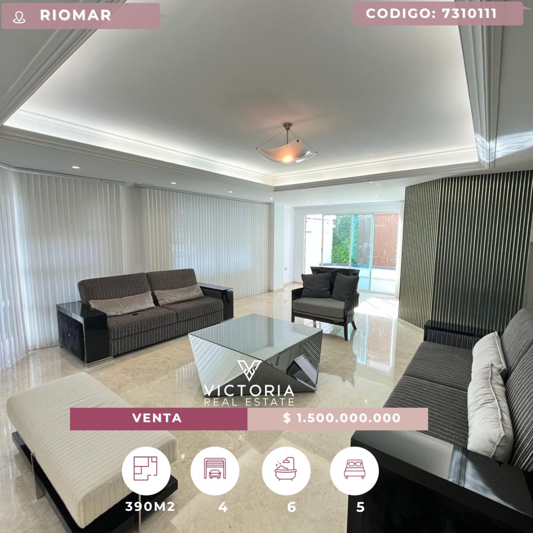 Casa en venta Atlántico Barranquilla Altos Del Prado 390 m2 Habitaciones 5 Baños 6 Garajes 4 Precio $1500000000