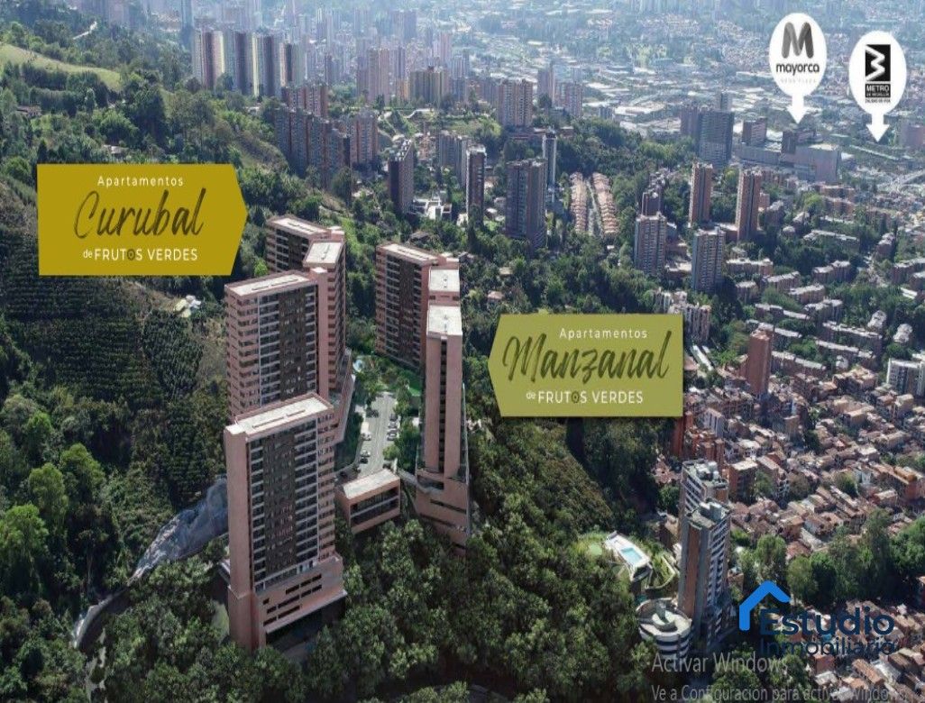 Apartamento en venta Antioquia Envigado Balcon Del Trianon 84 m2 Habitaciones 3 Baños 2 Garajes 2 Precio $760000000