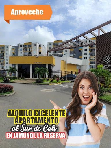 Apartamento en arriendo Valle Del Cauca Jamundí La Reserva 70 m2 Habitaciones 3 Baños 2 Garajes 1 Precio $1200000