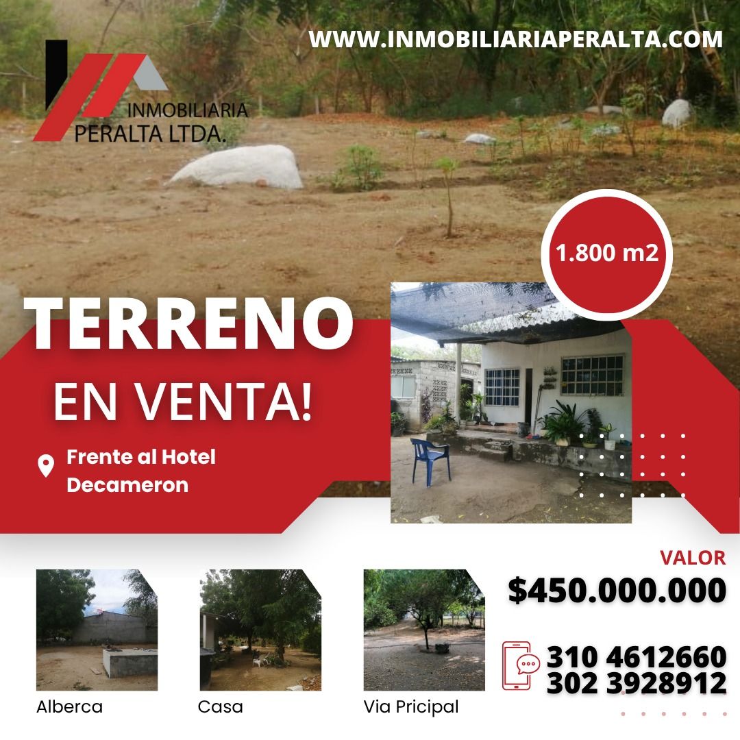 Lote en venta Magdalena Santa Marta Br Villas Del Libertador 1800 m2 Habitaciones 0 Baños 0 Garajes 0 Precio $450000000