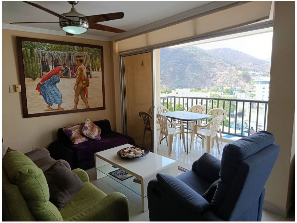 Apartamento en venta Magdalena Santa Marta Rodadero 101 m2 Habitaciones 3 Baños 2 Garajes 0 Precio $550000000