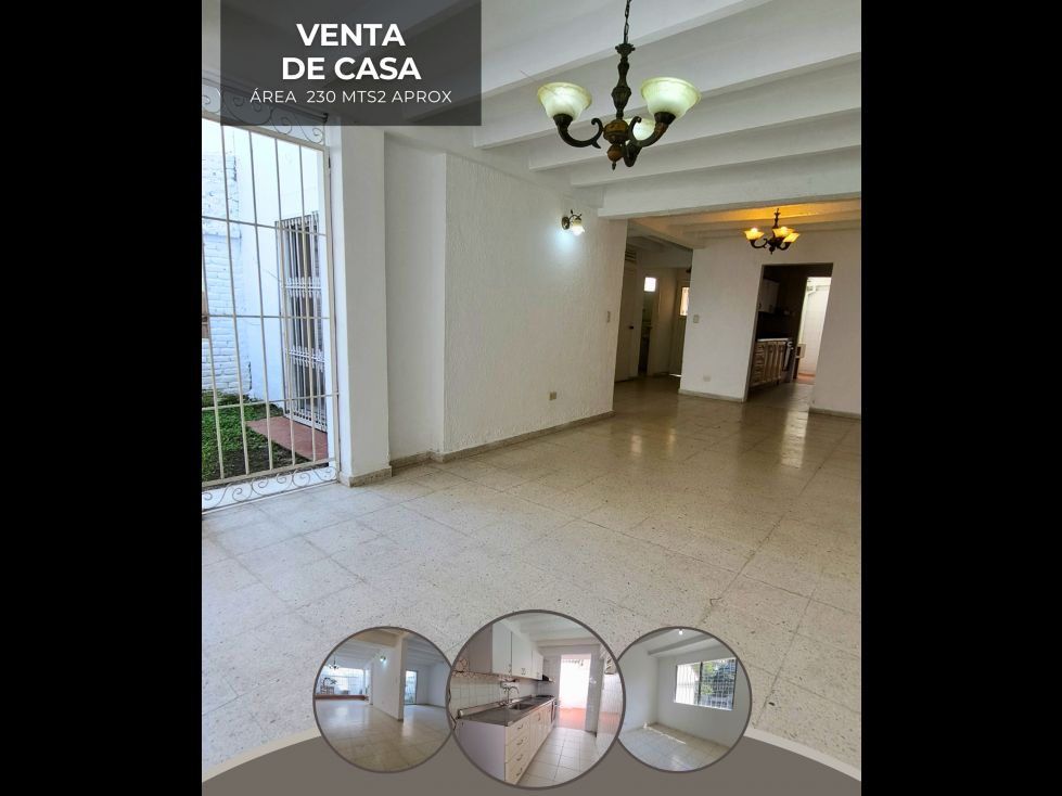 Casa en venta Valle Del Cauca Cali Urbanización La Flora 230 m2 Habitaciones 3 Baños 3 Garajes 2 Precio $580000000