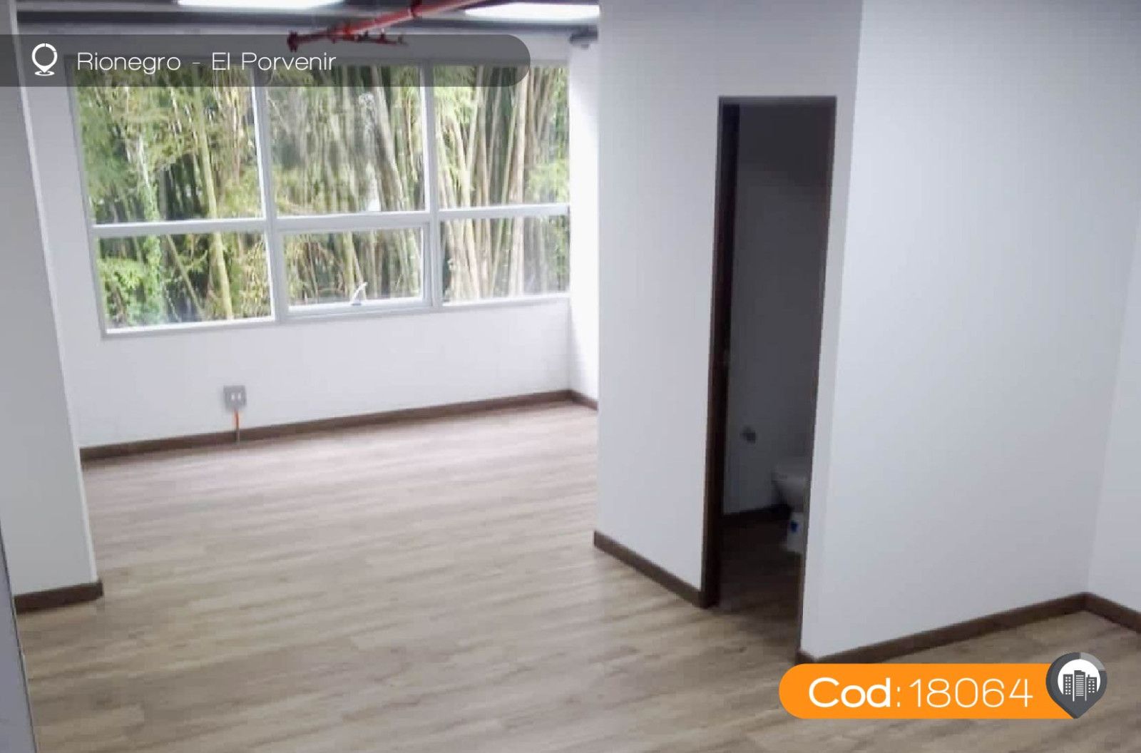 Oficina en arriendo Antioquia Rionegro El Porvenir 35 m2 Habitaciones 0 Baños 1 Garajes 1 Precio $2999000