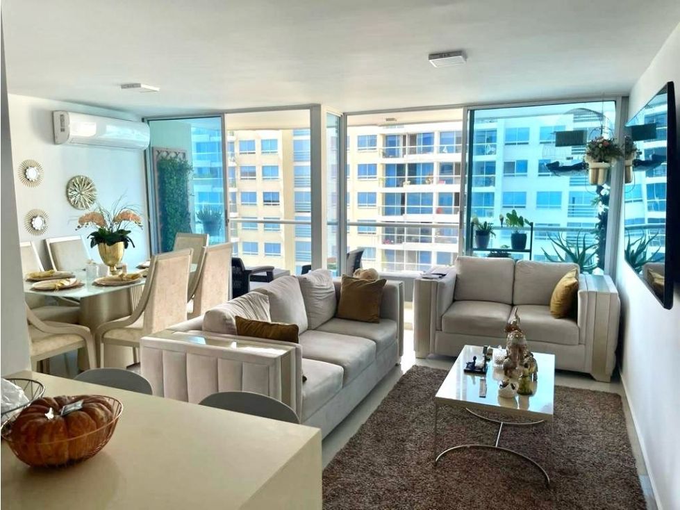 Apartamento en venta Atlántico Barranquilla Las Tres Avemarias 102 m2 Habitaciones 3 Baños 2 Garajes 2 Precio $480000000