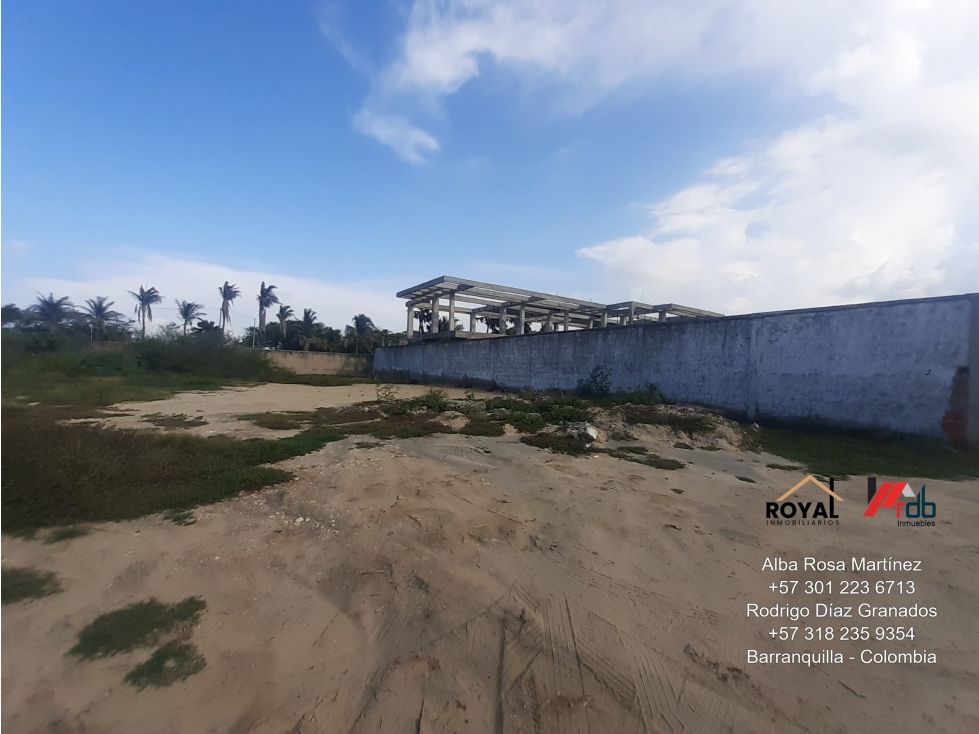Lote en venta Atlántico Puerto Colombia Puerto Colombia 1129 m2 Habitaciones 0 Baños 1 Garajes 1 Precio $450000000
