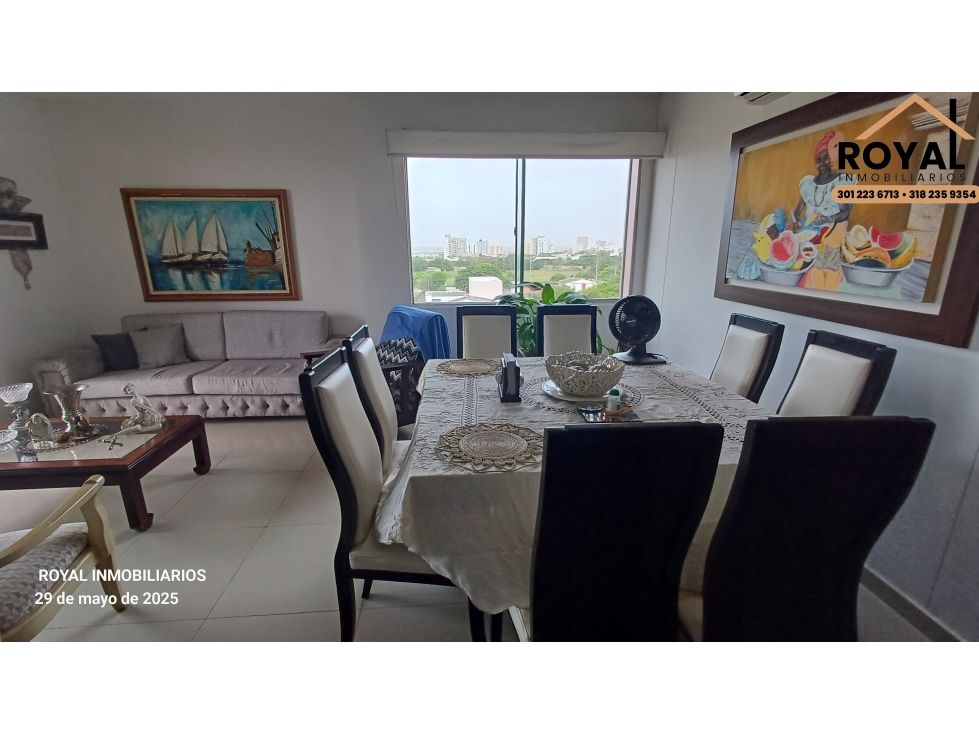 Apartamento en venta Atlántico Barranquilla Barranquilla 103 m2 Habitaciones 3 Baños 3 Garajes 1 Precio $430000000