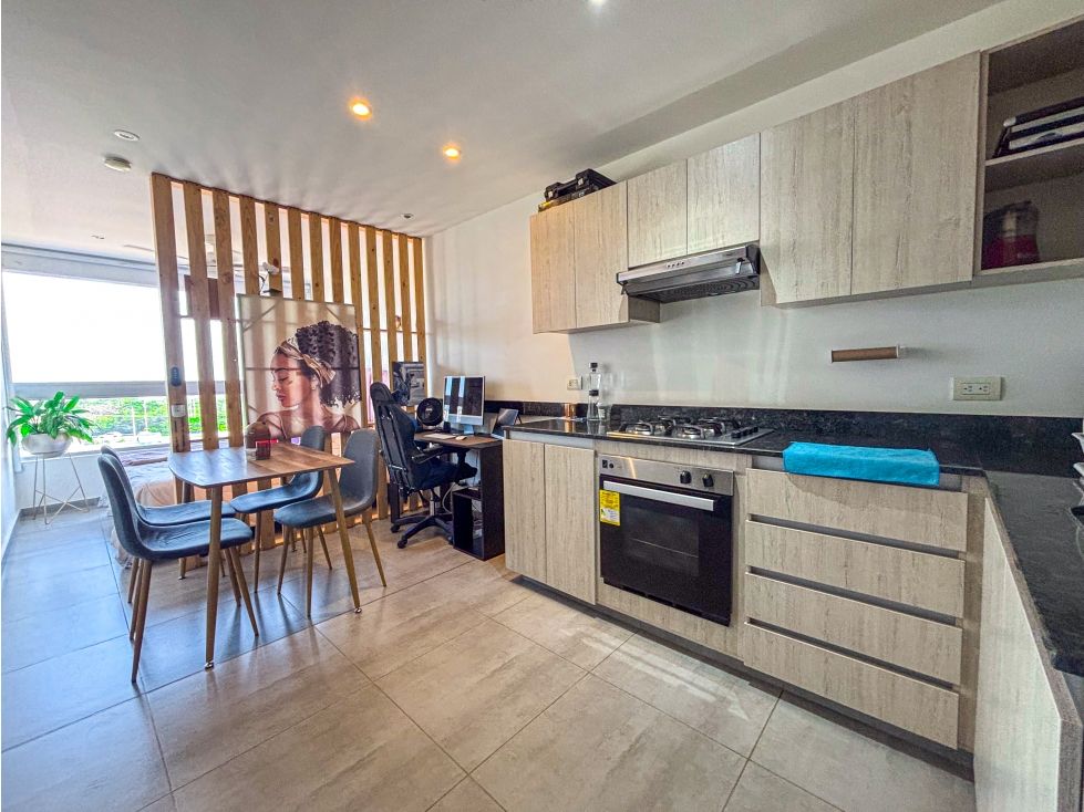 Apartaestudio en venta Atlántico Barranquilla Las Tres Avemarias 54 m2 Habitaciones 1 Baños 2 Garajes 1 Precio $420000000