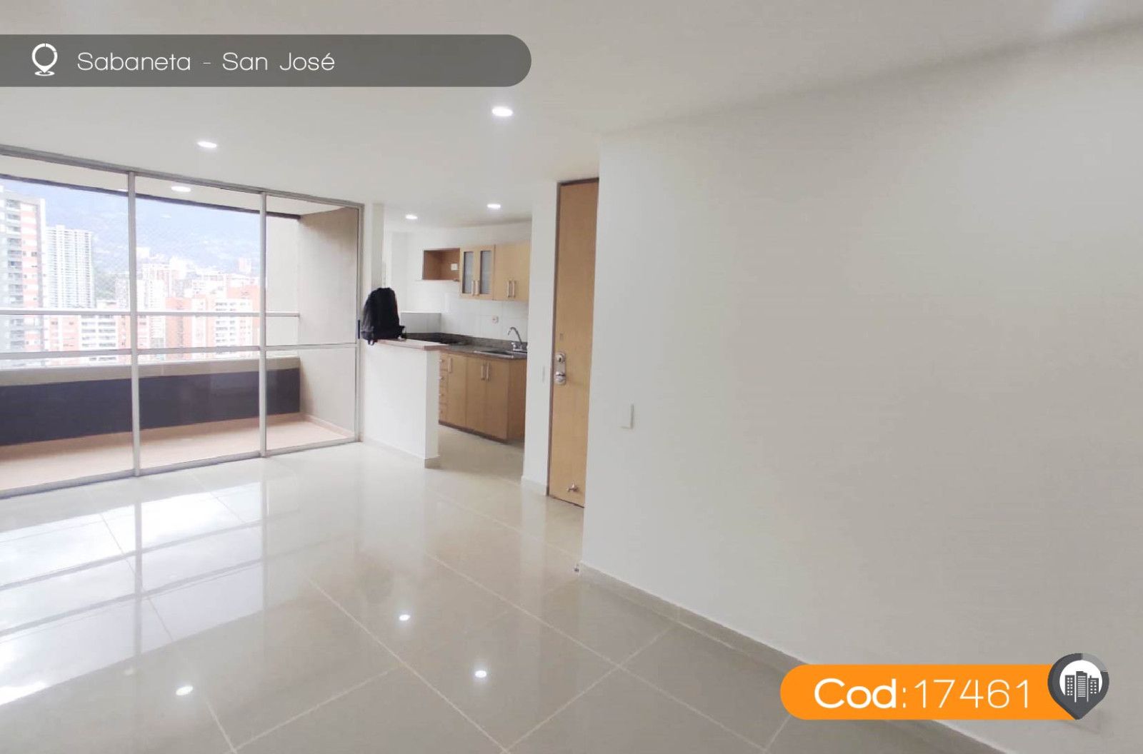 Apartamento en arriendo Antioquia Sabaneta Vegas De San José 66 m2 Habitaciones 3 Baños 2 Garajes 1 Precio $2750000
