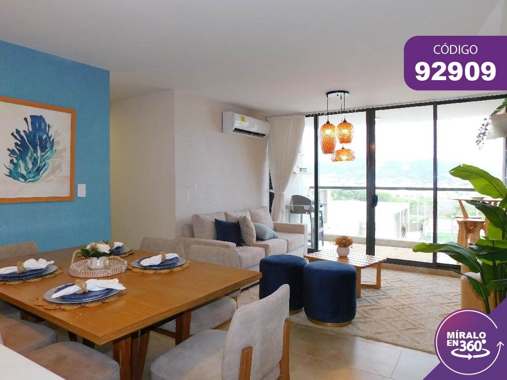 Apartamento en venta Atlántico Puerto Colombia San Carlos 88 m2 Habitaciones 3 Baños 2 Garajes 1 Precio $550000000