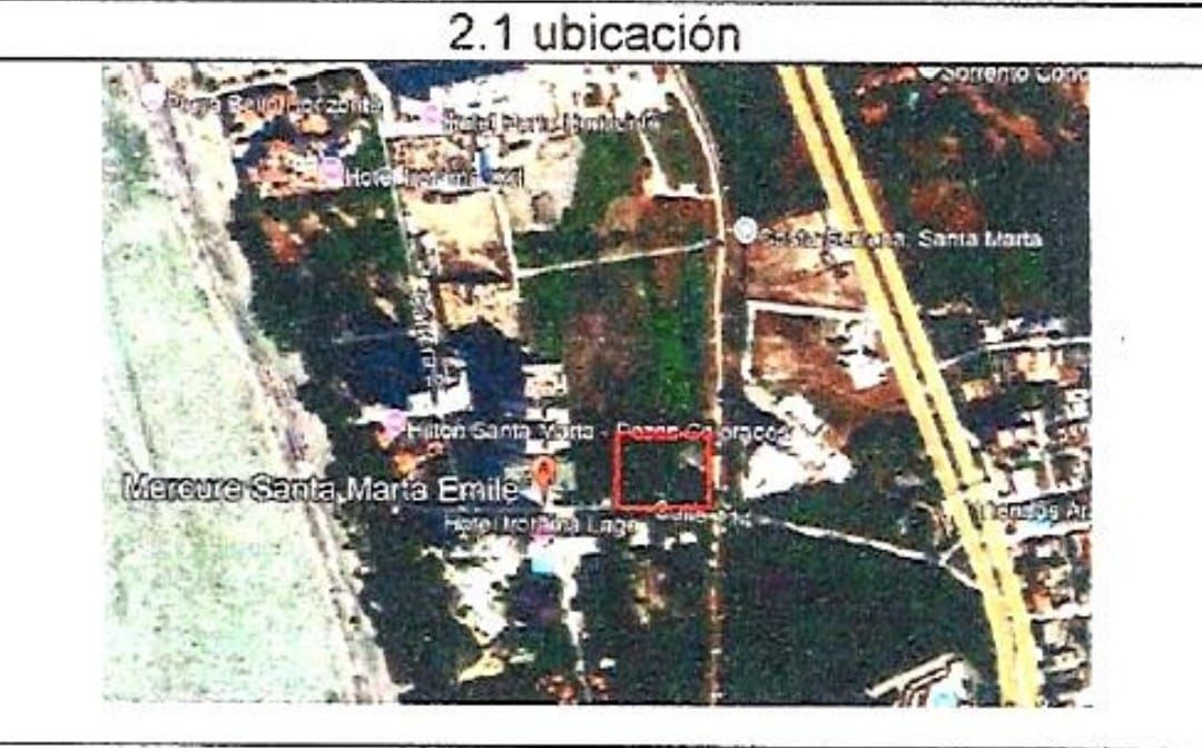 Lote en venta Magdalena Santa Marta Rodadero Sur 0 m2 Habitaciones 0 Baños 0 Garajes 0 Precio $40000000000