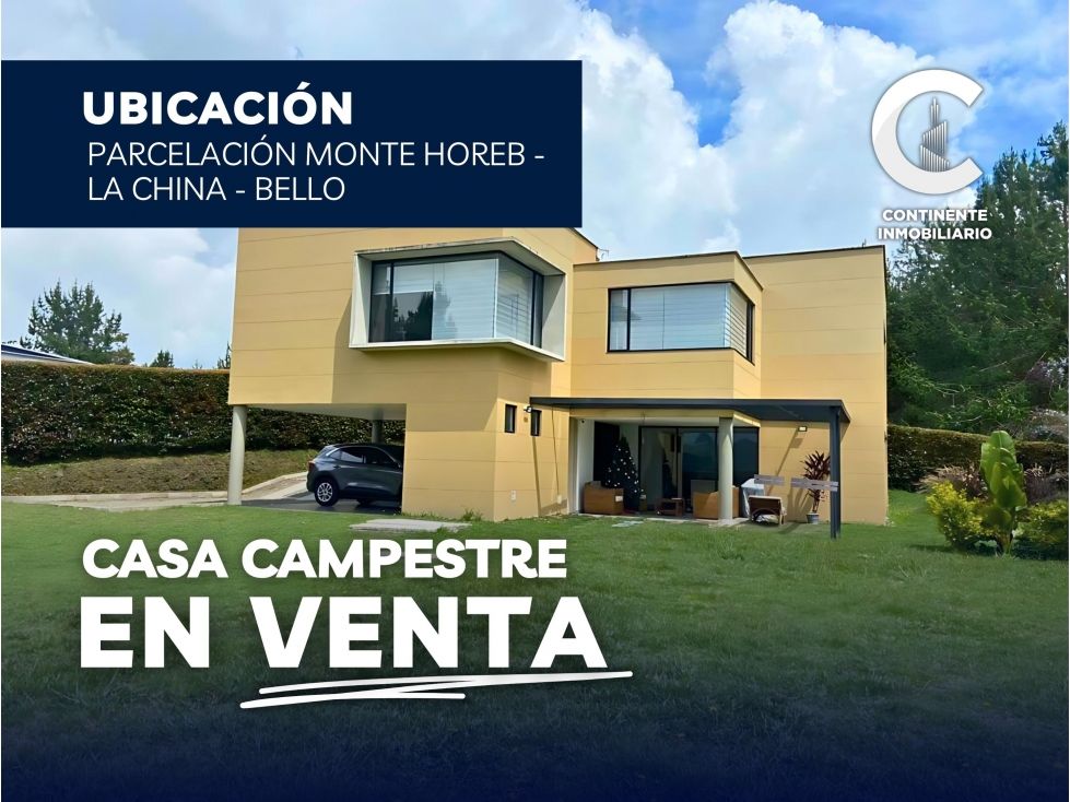 Casa Campestre en venta Antioquia Bello Bello 220 m2 Habitaciones 3 Baños 4 Garajes 0 Precio $1300000000