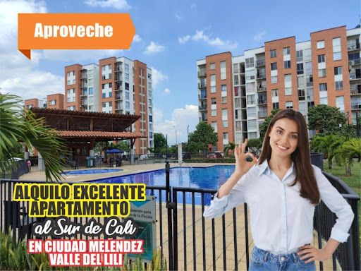 Apartamento en arriendo Valle Del Cauca Cali Condominio Zafiro 65 m2 Habitaciones 2 Baños 2 Garajes 1 Precio $1250000