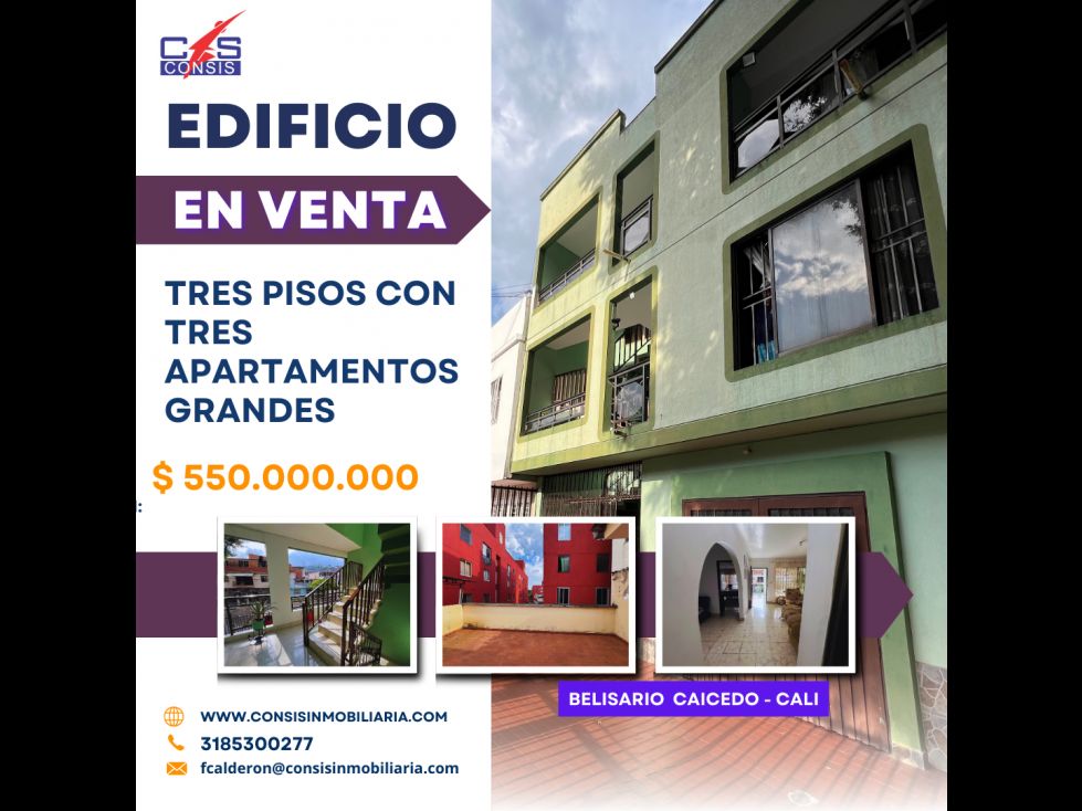 Casa en venta Valle Del Cauca Cali Belisario Caicedo 273 m2 Habitaciones 11 Baños 6 Garajes 1 Precio $550000000