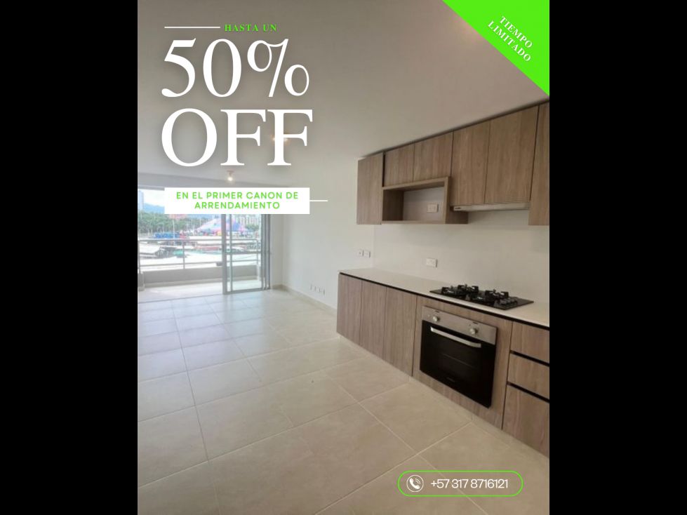 Apartamento en arriendo Valle Del Cauca Cali Lili 72 m2 Habitaciones 2 Baños 2 Garajes 1 Precio $2300000