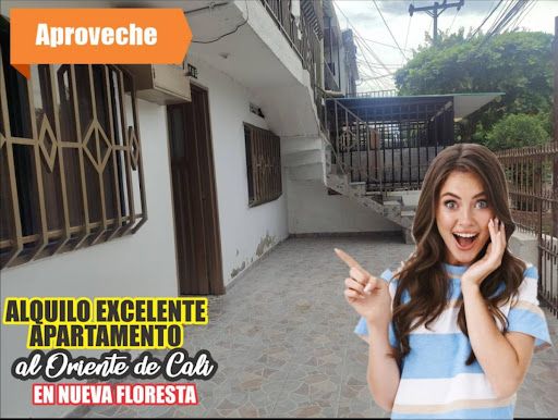 Apartamento en arriendo Valle Del Cauca Cali Nueva Floresta Del Ict 85 m2 Habitaciones 2 Baños 1 Garajes 1 Precio $1000000