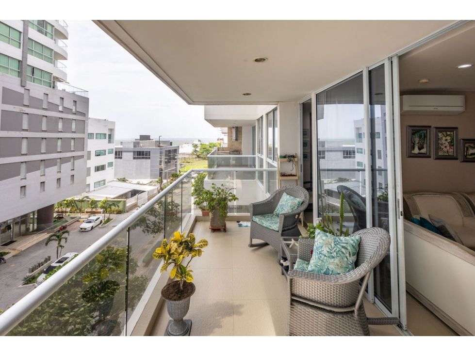 Apartamento en venta Bolívar Cartagena Marbella 104 m2 Habitaciones 3 Baños 2 Garajes 2 Precio $900000000