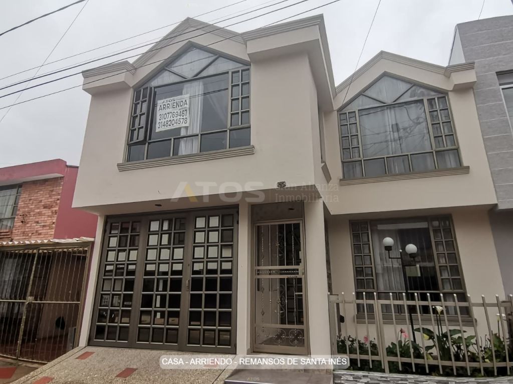 Casa en arriendo Boyacá Tunja Conjunto Residencial Remanso De Santa Ines 185 m2 Habitaciones 3 Baños 4 Garajes 1 Precio $2700000