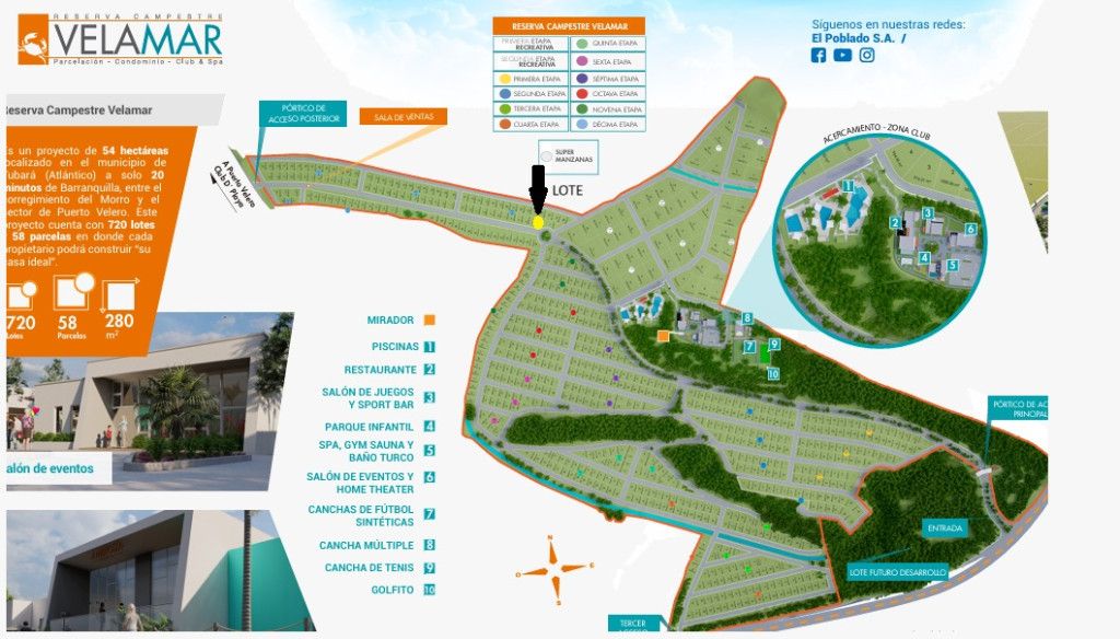 Lote en venta Atlántico Tubará Tubará 280 m2 Habitaciones 0 Baños 0 Garajes 0 Precio $320000000