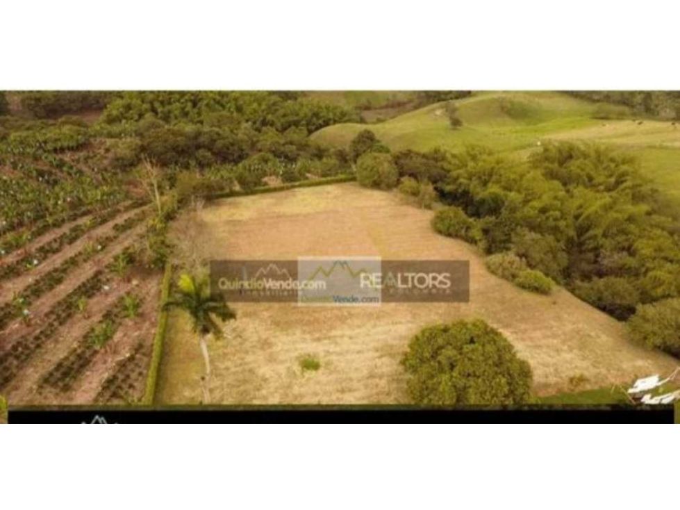 Lote en venta Quindío Montenegro Montenegro 9600 m2 Habitaciones 0 Baños 0 Garajes 0 Precio $1400000000