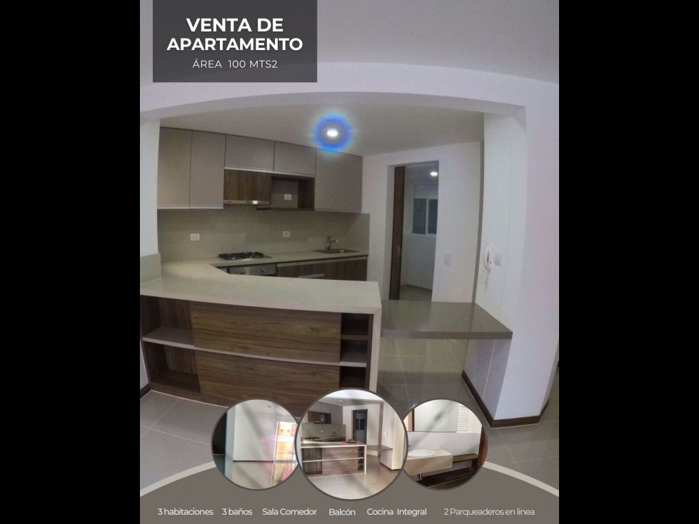 Apartamento en venta Valle Del Cauca Cali Conjunto Residencial Castilla 100 m2 Habitaciones 3 Baños 3 Garajes 2 Precio $560000000