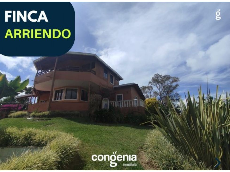 Finca en arriendo Antioquia Marinilla Marinilla 350 m2 Habitaciones 3 Baños 3 Garajes 1 Precio $3000000