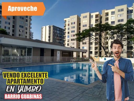 Apartamento en venta Valle Del Cauca Yumbo Ciudad Guabinas 60 m2 Habitaciones 2 Baños 2 Garajes 1 Precio $185000000