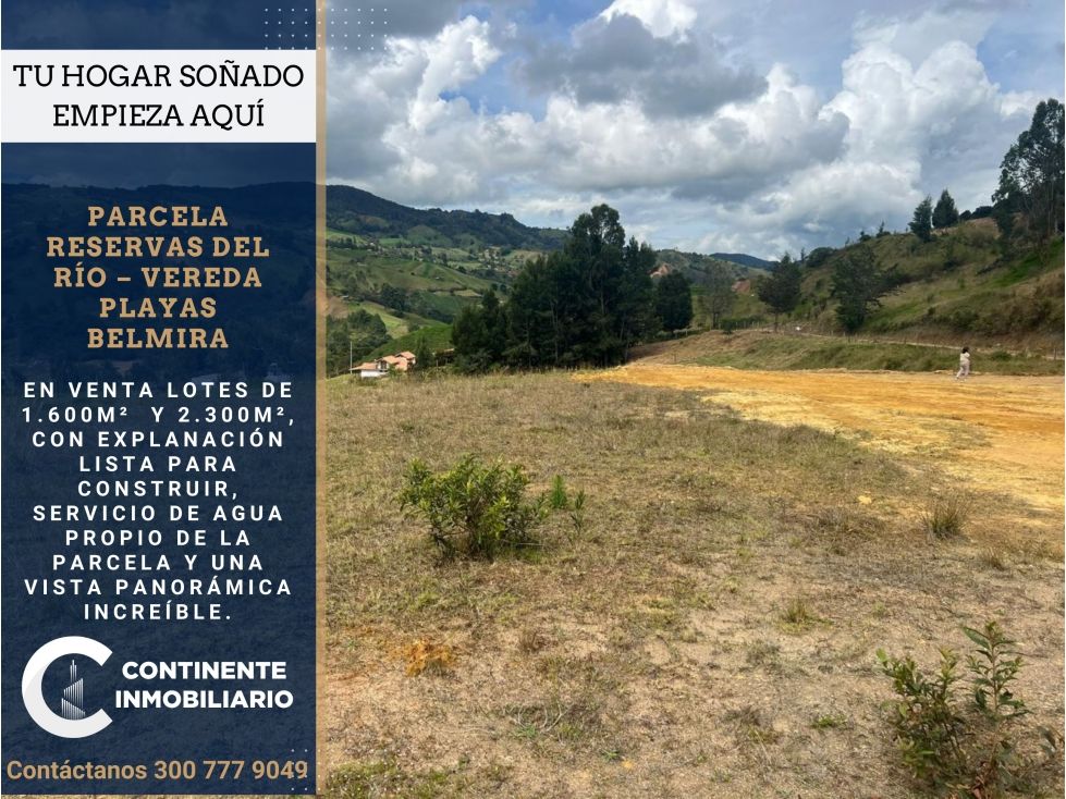 Lote en venta Antioquia Belmira Belmira 2300 m2 Habitaciones 0 Baños 0 Garajes 0 Precio $170000000