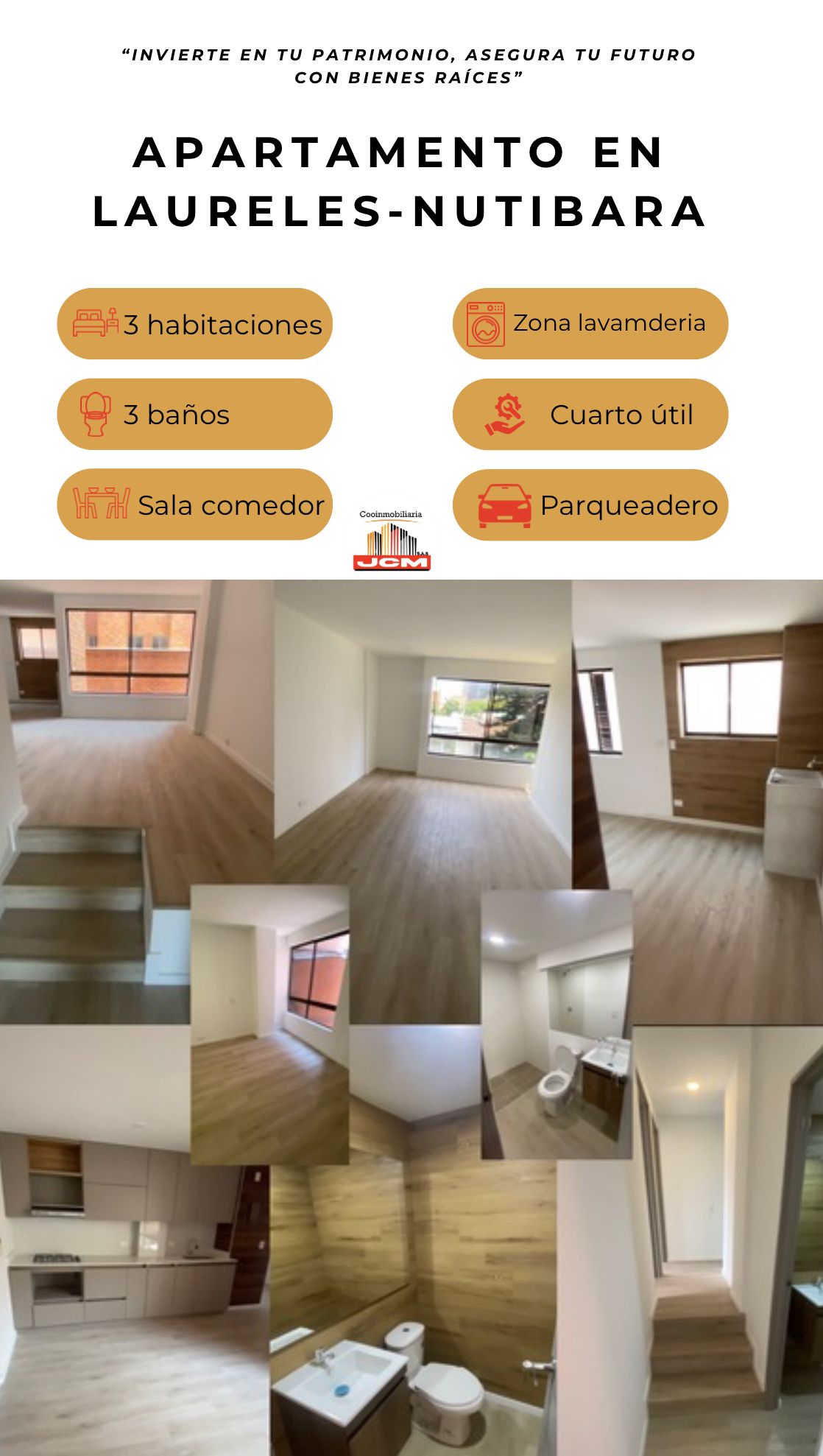 Apartamento en venta Antioquia Medellín Laureles 103 m2 Habitaciones 3 Baños 3 Garajes 1 Precio $695000000