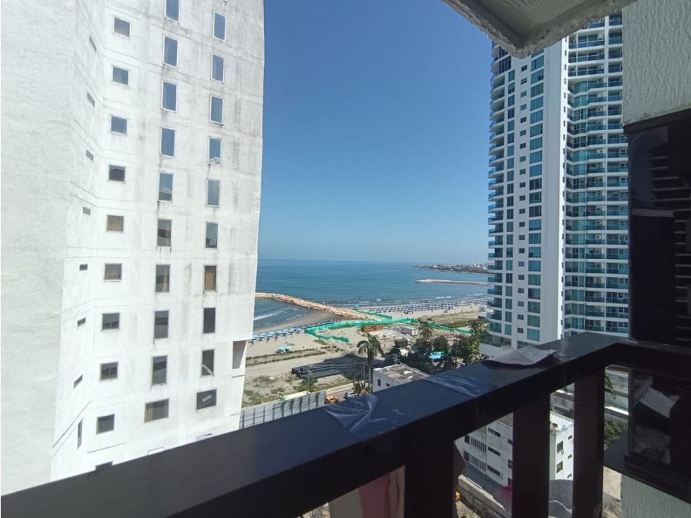 Apartamento en arriendo Bolívar Cartagena Boca Grande 90 m2 Habitaciones 2 Baños 2 Garajes 1 Precio $3000000
