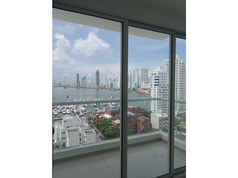 Apartamento en arriendo Bolívar Cartagena Manga 101 m2 Habitaciones 2 Baños 3 Garajes 1 Precio $4500000