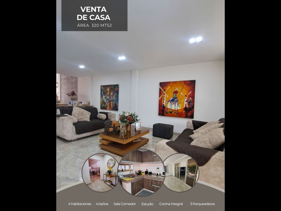 Casa en venta Valle Del Cauca Cali Urbanización La Flora 320 m2 Habitaciones 4 Baños 4 Garajes 2 Precio $980000000