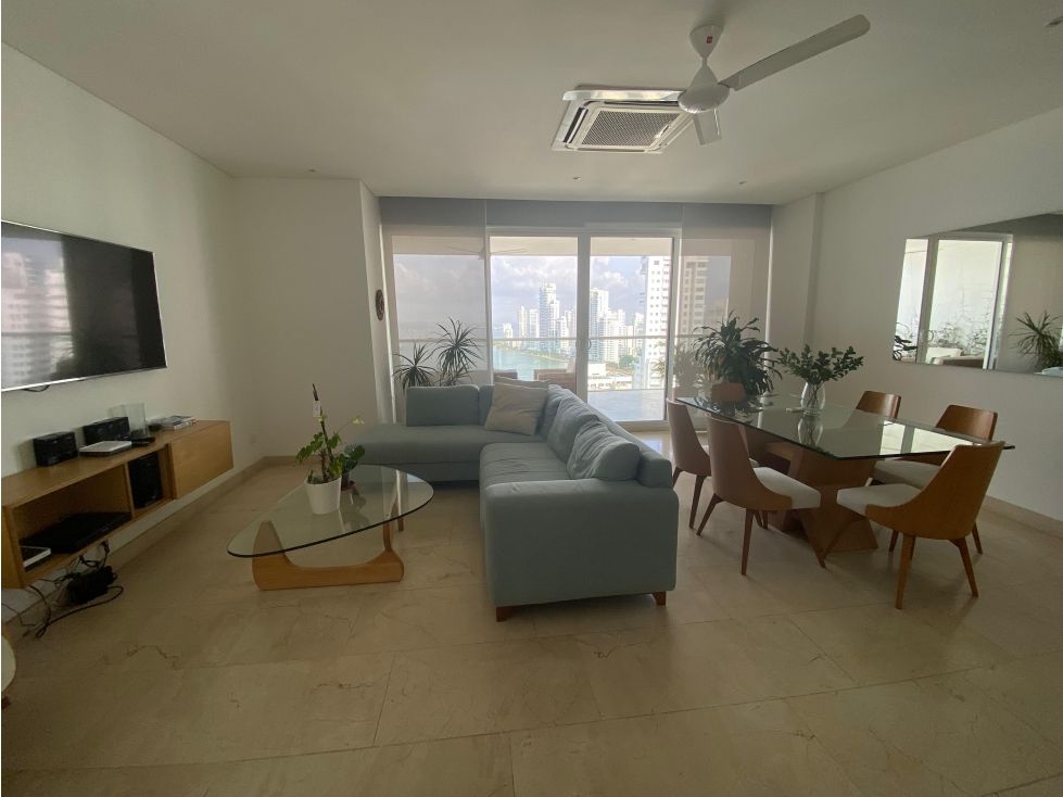 Apartamento en arriendo o venta Bolívar Cartagena Boca Grande 150 m2 Habitaciones 3 Baños 3 Garajes 1 Precio venta $1680000000 Precio arriendo $10139000