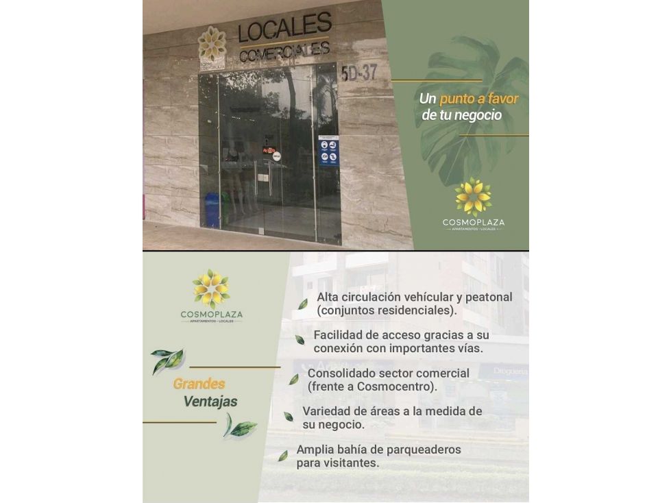 Local en arriendo o venta Valle Del Cauca Cali Unidad Residencial Santiago De Cali 106 m2 Habitaciones 0 Baños 1 Garajes 0 Precio venta $1150000000 Precio arriendo $8265000