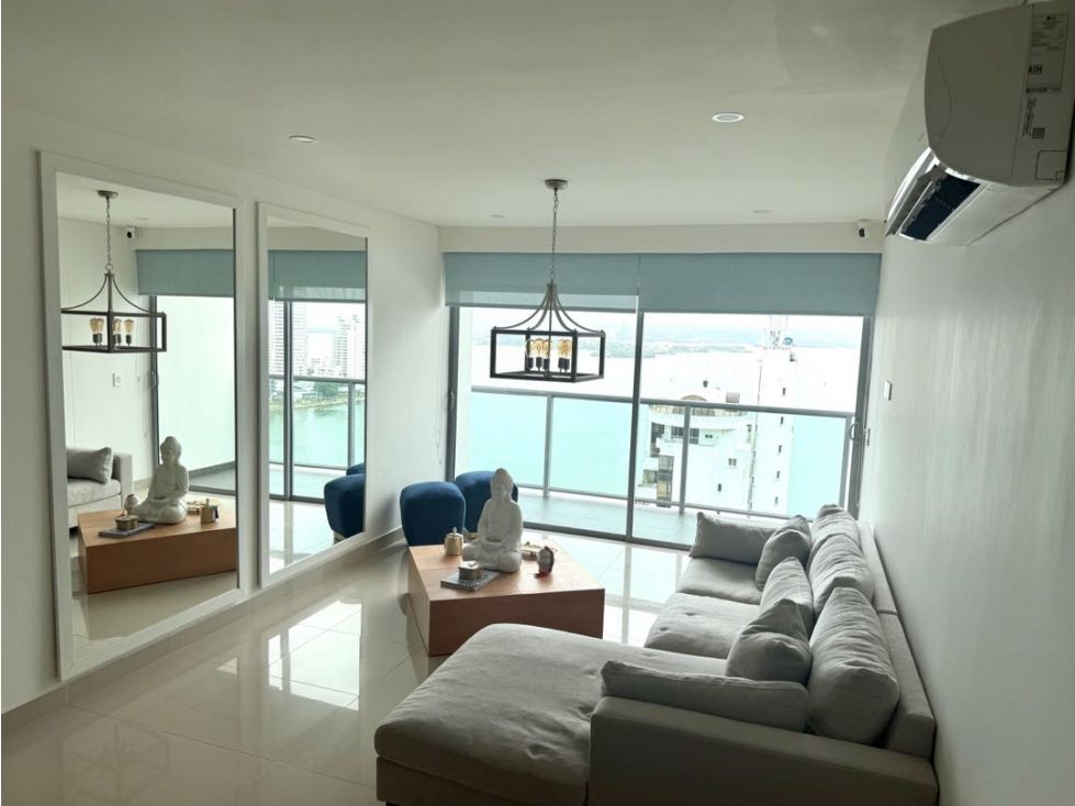 Apartamento en venta Bolívar Cartagena Boca Grande 157 m2 Habitaciones 3 Baños 3 Garajes 1 Precio $1650000000