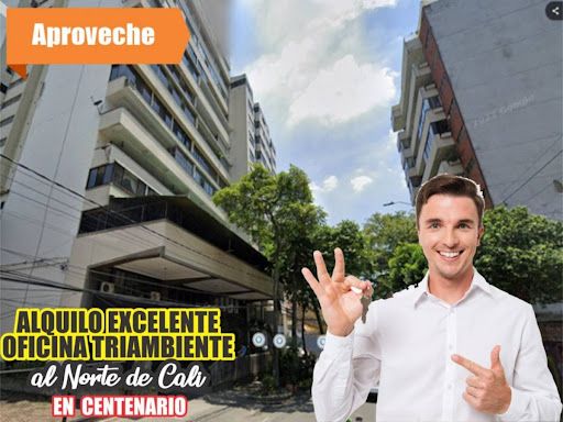 Oficina en arriendo Valle Del Cauca Cali Centenario 60 m2 Habitaciones 0 Baños 1 Garajes 0 Precio $1400000