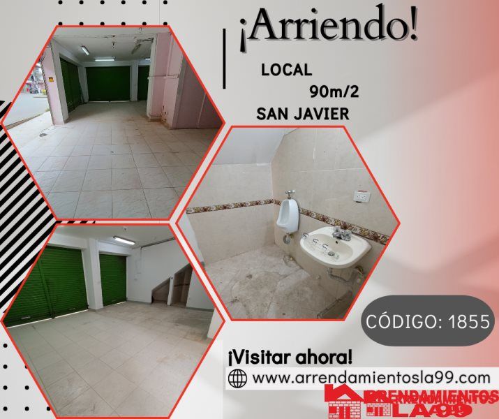Local en arriendo Antioquia Medellín San Javier No2 90 m2 Habitaciones 0 Baños 2 Garajes 0 Precio $3600000