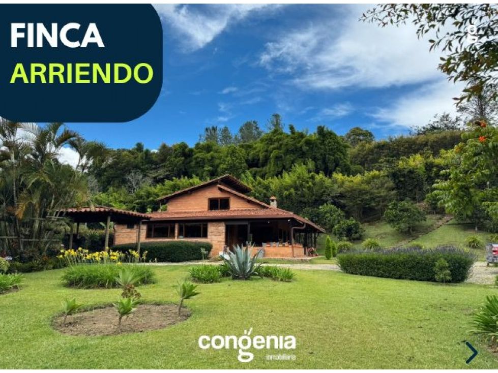 Finca en arriendo Antioquia Rionegro Cuatro Esquinas 243 m2 Habitaciones 3 Baños 3 Garajes 1 Precio $7000000