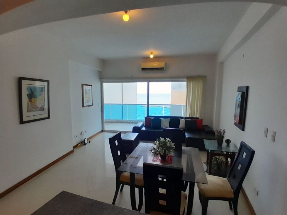 Apartamento en arriendo Bolívar Cartagena Boca Grande 95 m2 Habitaciones 2 Baños 2 Garajes 1 Precio $4900000