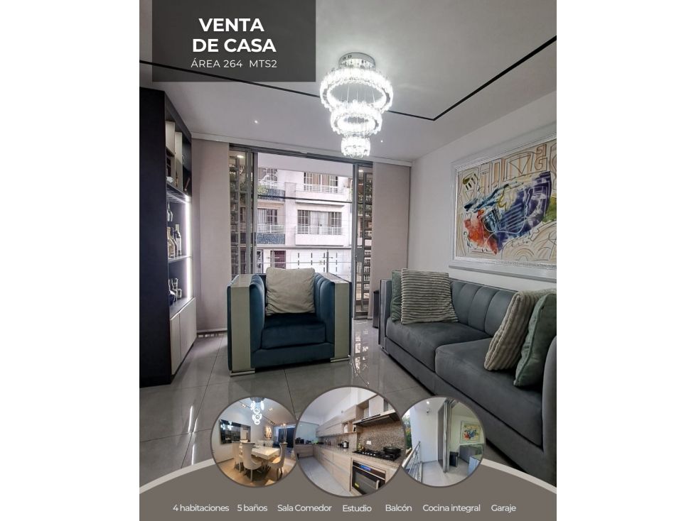 Casa en venta Valle Del Cauca Cali El Ingenio 125 m2 Habitaciones 4 Baños 5 Garajes 2 Precio $980000000