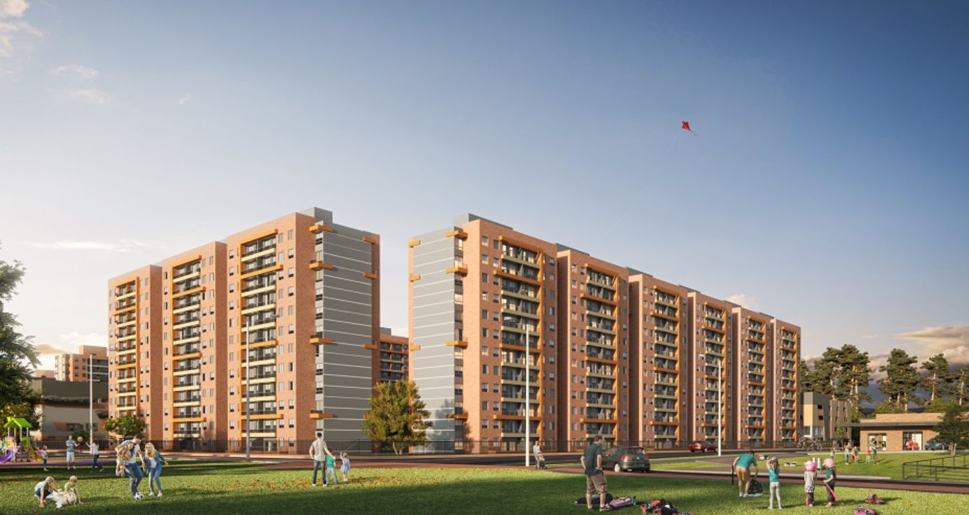 Apartamento en venta Cundinamarca Mosquera Ub El Trebol Del Guali Et Ii 59 m2 Habitaciones 3 Baños 2 Garajes 1 Precio $319000000