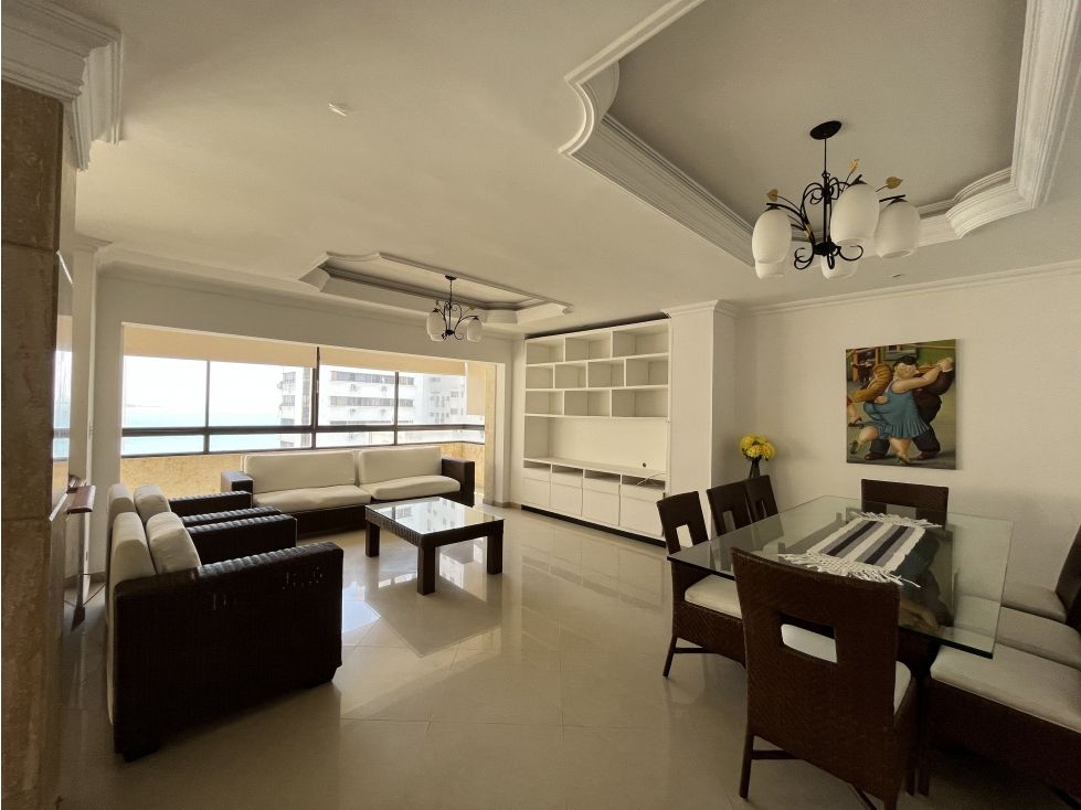 Apartamento en venta Bolívar Cartagena Boca Grande 154 m2 Habitaciones 3 Baños 4 Garajes 1 Precio $850000000