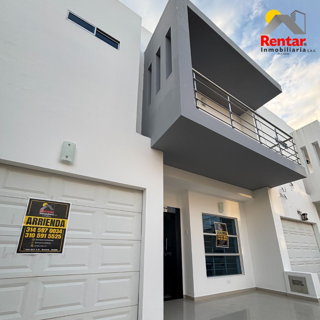 Casa en arriendo Córdoba Montería Portal De La Candelaria 215 m2 Habitaciones 3 Baños 4 Garajes 0 Precio $2200000