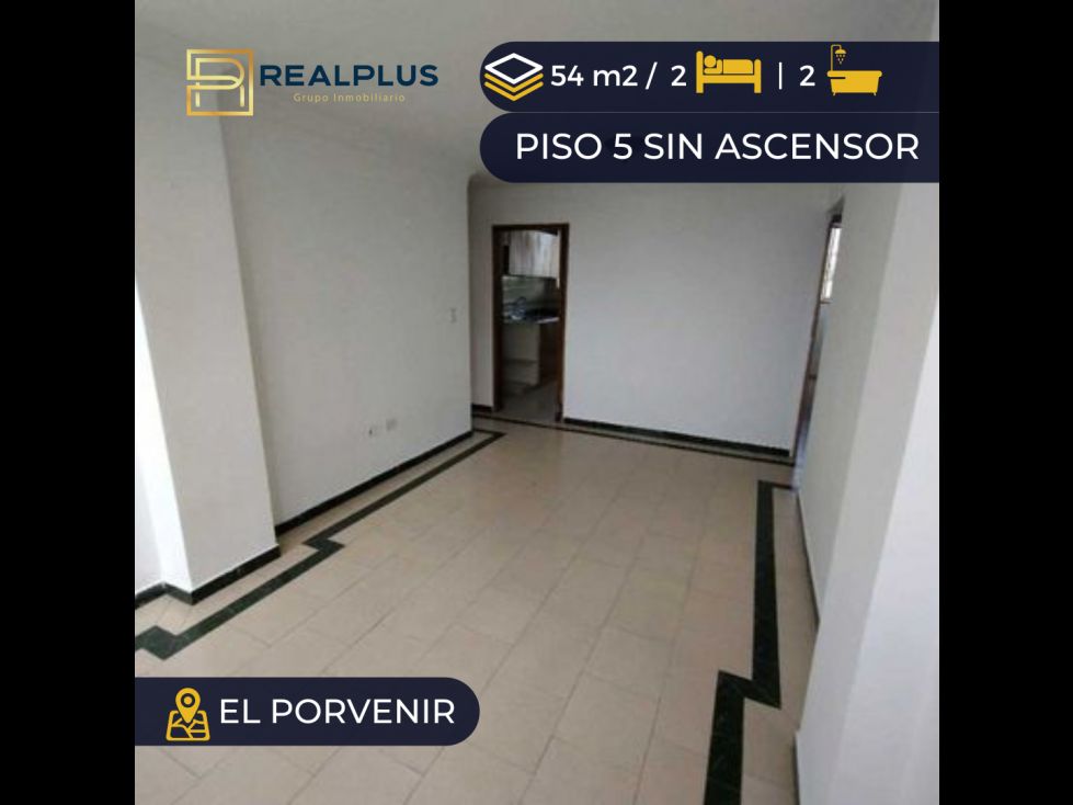 Apartamento en arriendo o venta Atlántico Barranquilla El Porvenir 54 m2 Habitaciones 2 Baños 2 Garajes 1 Precio venta $189000000 Precio arriendo $2011000