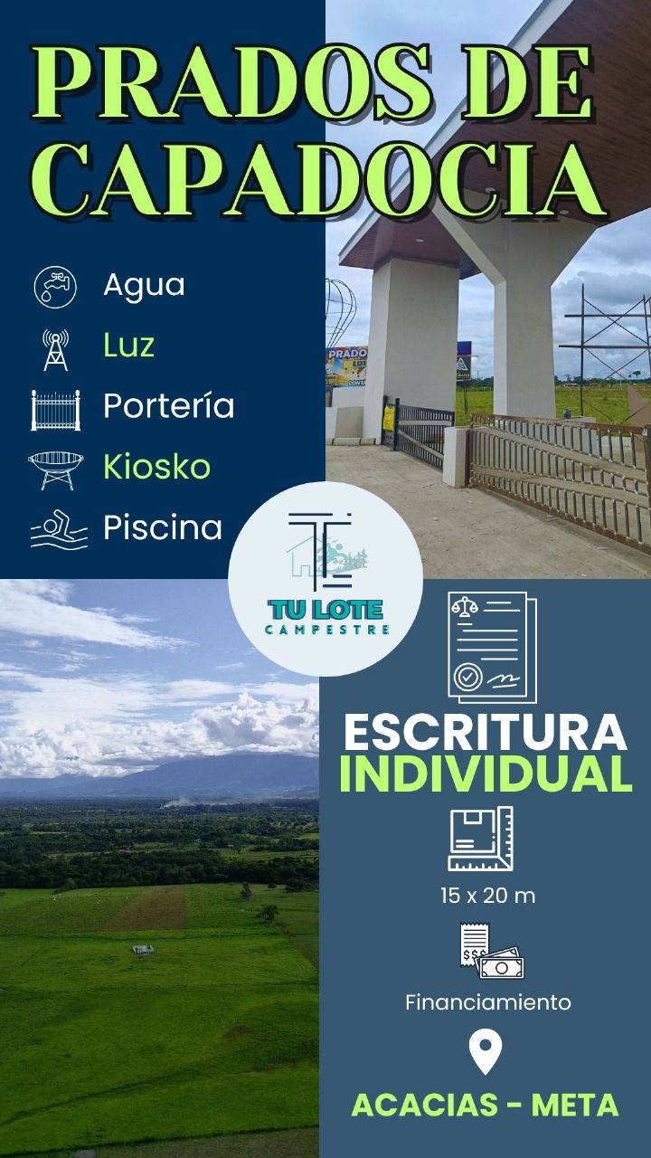 Lote en venta Meta Acacías Acacias 300 m2 Habitaciones 0 Baños 0 Garajes 0 Precio $66000000