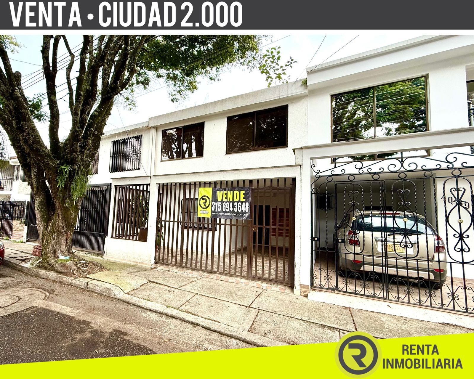 Casa en venta Valle Del Cauca Cali Ciudad 2000 170 m2 Habitaciones 4 Baños 3 Garajes 2 Precio $450000000