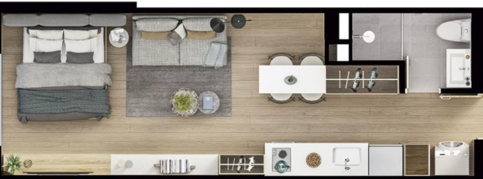 Apartaestudio en arriendo Cundinamarca Bogotá Cerro San Cristobal Alto 33 m2 Habitaciones 1 Baños 1 Garajes 0 Precio $1550000