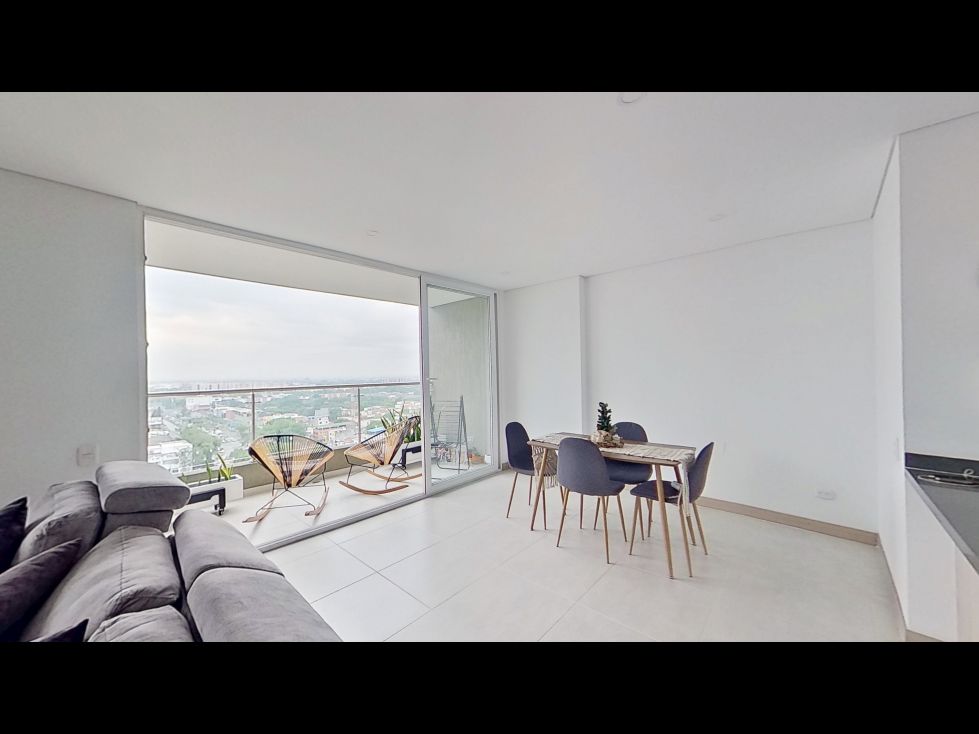 Apartamento en venta Valle Del Cauca Cali El Trébol 90 m2 Habitaciones 2 Baños 2 Garajes 1 Precio $620000000