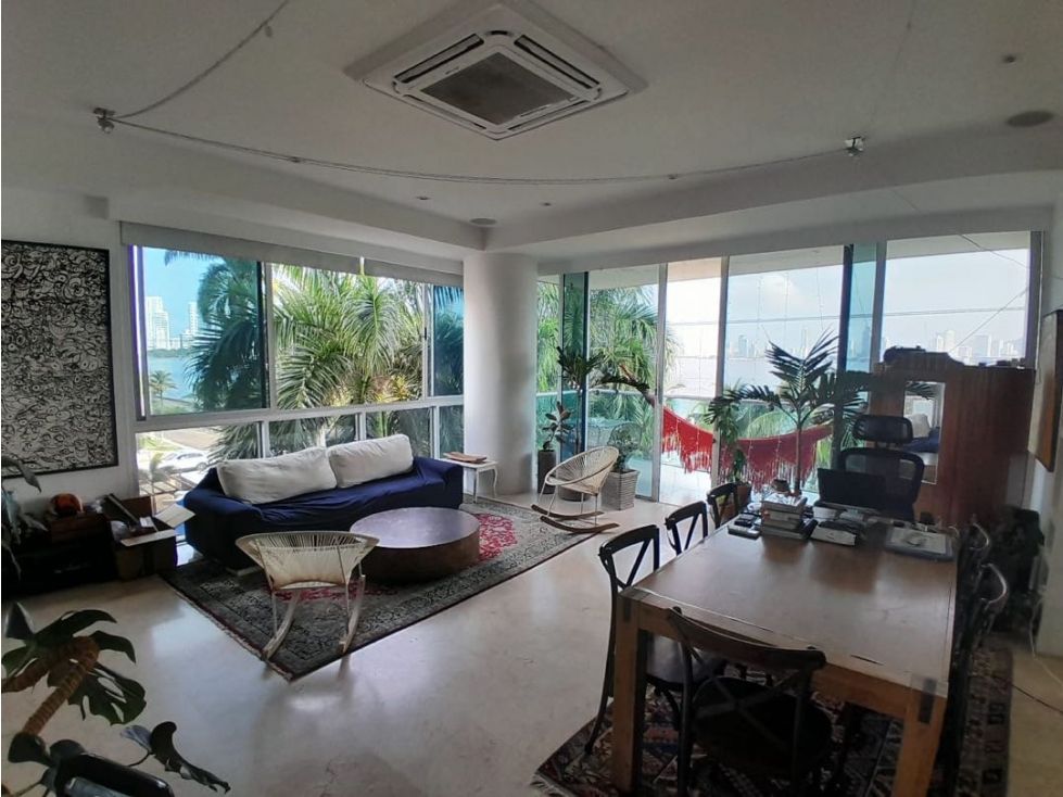 Apartamento en arriendo Bolívar Cartagena Castillo Grande 100 m2 Habitaciones 2 Baños 2 Garajes 1 Precio $6800000