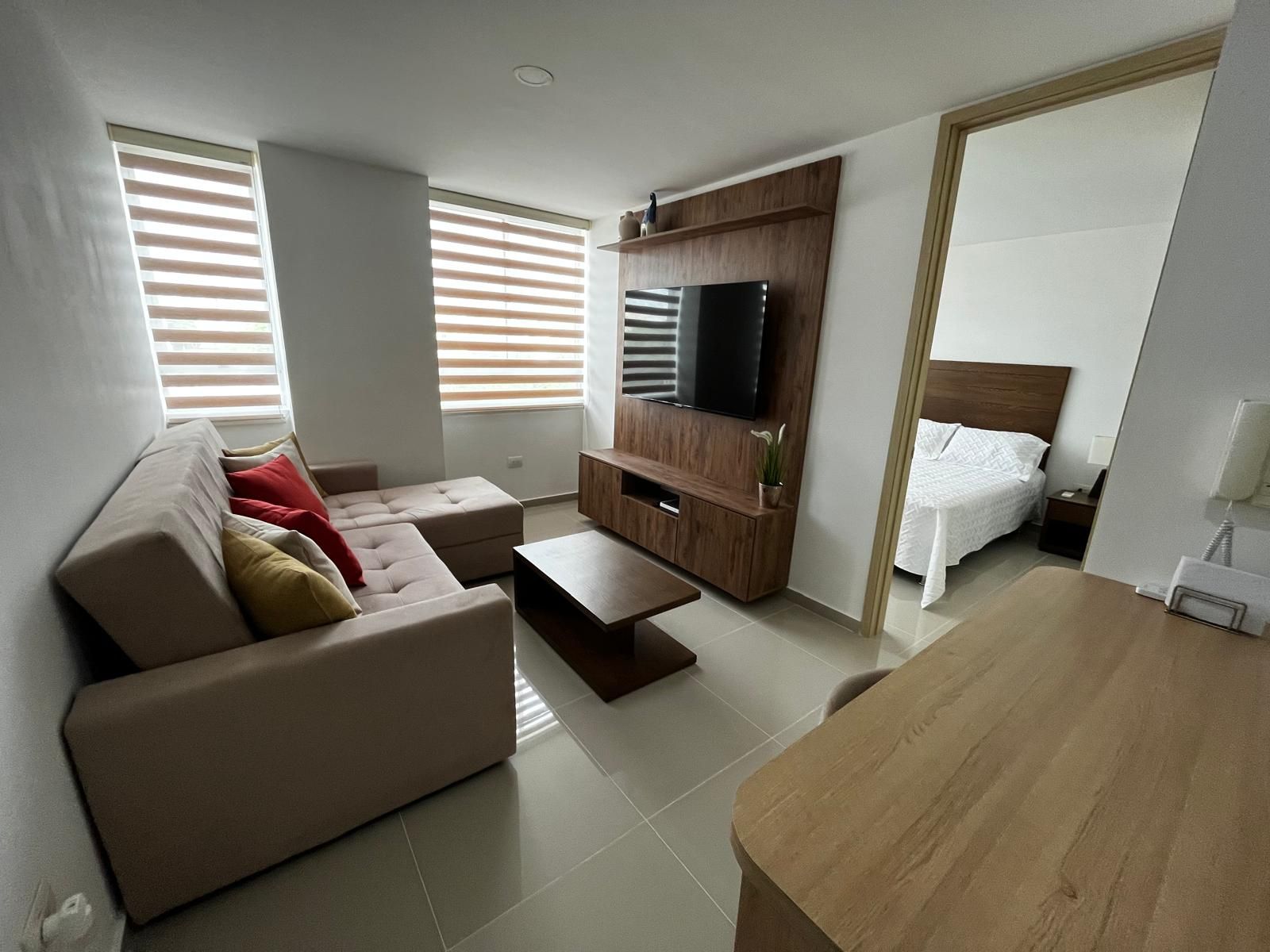 Apartamento en arriendo Atlántico Barranquilla El Poblado 45 m2 Habitaciones 1 Baños 1 Garajes 1 Precio $2600000