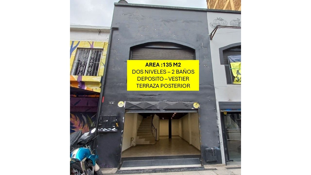 Local en arriendo Cundinamarca Bogotá La Porciuncula 135 m2 Habitaciones 0 Baños 2 Garajes 0 Precio $7000000
